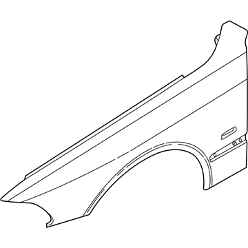 BMW 41358162134 Side Panel, Front Right