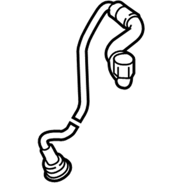 BMW i8 Coolant Reservoir Hose - 17127640842