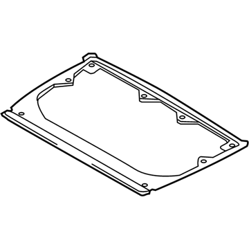 BMW 41132993091 Trunk Floor Frame