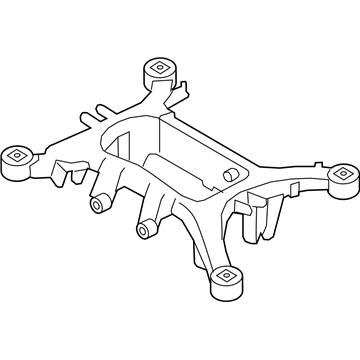 BMW 740Li Rear Crossmember - 33316855455