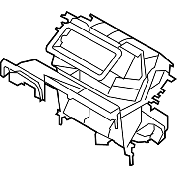 BMW 64119312277 Distributor Housing, Air Conditioner