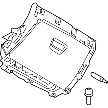 BMW 51169258607 Glove Box