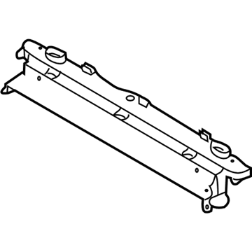 BMW 17117519205 Cover, Module Carrier