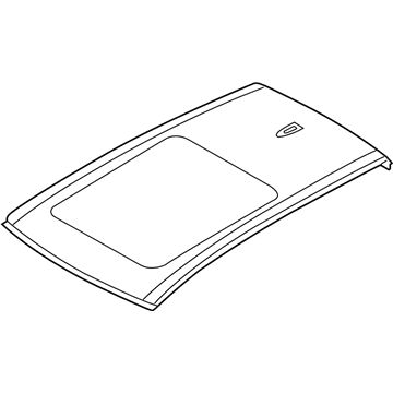 BMW 41217181432 Roof Panel For Lifting-Sliding Roof