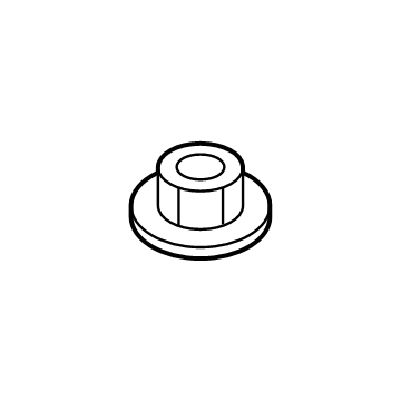 BMW 07129904381 Hex Nut With Plate