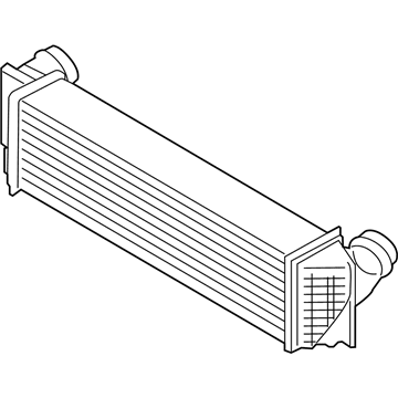 BMW 740Li Intercooler - 17117605664