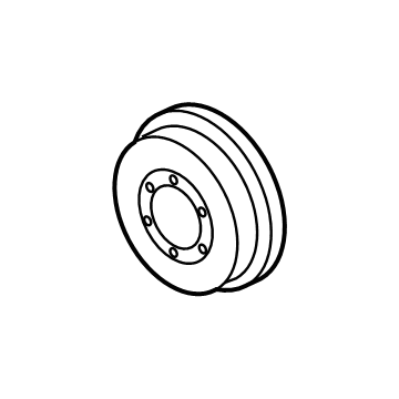 BMW X3 Harmonic Balancer - 11239846660