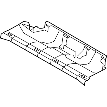 BMW 52206984869 Seat Pan