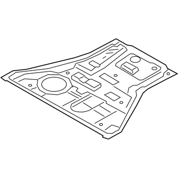 2021 BMW X5 Floor Pan - 41007947329