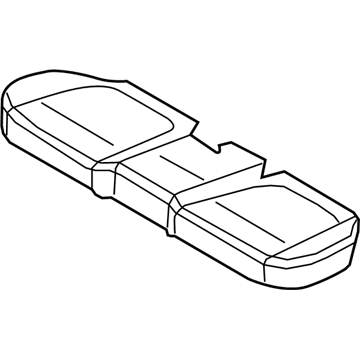 BMW 52207319605 Foam Part, Seat, Rear