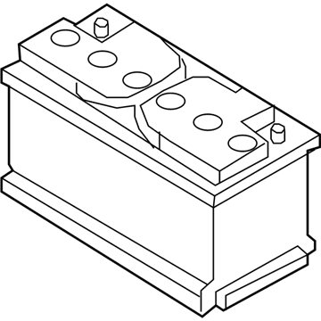 2022 BMW M340i Batteries - 61216805461