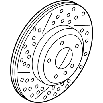 2017 BMW 320i Brake Disc - 34206797598