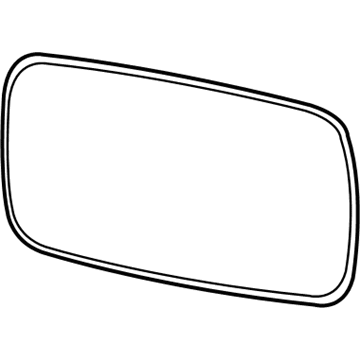 BMW 51167251583 Mirror Glass, Heated, Wide-Angle, Left