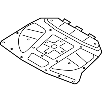 BMW 51488048410 Sound Insulating Engine Hood