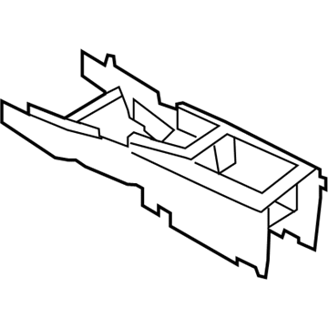 BMW X6 M Center Console Base - 51166954938