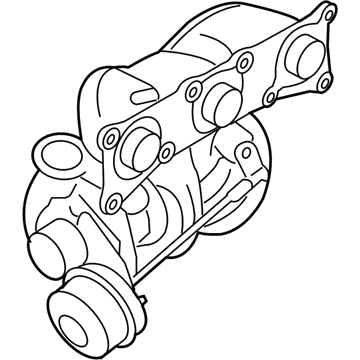 BMW 335xi Turbocharger - 11657649289