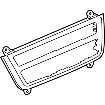 BMW 64119338772 Trim, A/C Operating Unit