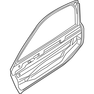 BMW 41517312668 Door, Front, Right