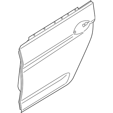 BMW 41527294993 Door, Rear Left