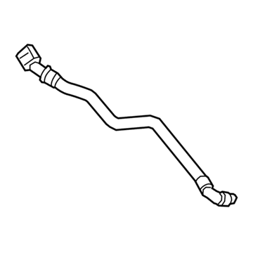 BMW 740i xDrive Oil Cooler Hose - 17128602617