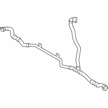 2024 BMW M4 Coolant Reservoir Hose - 17128096431