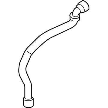 2010 BMW X6 M Coolant Reservoir Hose - 17127576370