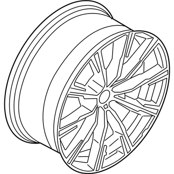 BMW X6 Alloy Wheels - 36118071996