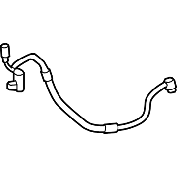 2017 BMW 650i A/C Liquid Line Hoses - 64539381124