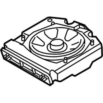 BMW 65139169688 Central Bass, Right