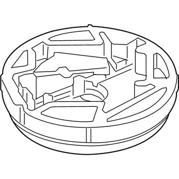 BMW 71106786508 Trunk Tray, Emergency Wheel