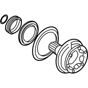 BMW 33131214720 Drive Flange Output