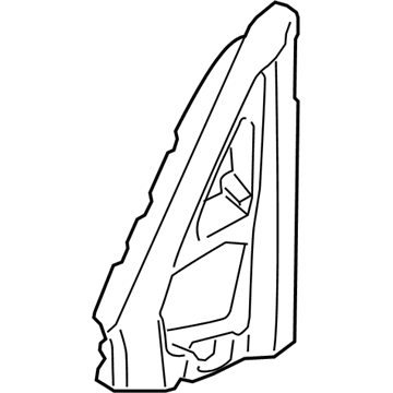 BMW 51337153796 Seal, Outer Right Mirror Triangle