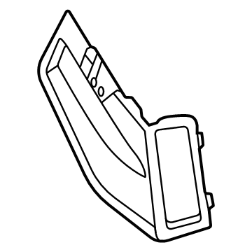 BMW 51118084179 TRIM, BRAKE VENTILATION DUCT