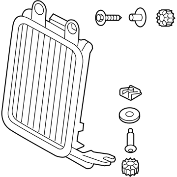 BMW 17217601536 Engine Oil Cooler