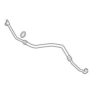 BMW 17217603246 Engine Oil Cooler Pipe, Flow