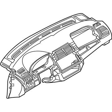BMW 51458263692 Trim Panel Dash Board, On-Board Monitor