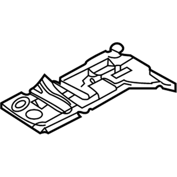 BMW 51458402259 Trim Panel Foot Controls