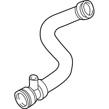 BMW 528i Radiator Hose - 11531705224