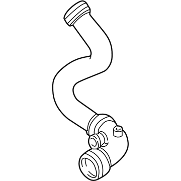 BMW 525i Cooling Hose - 11531705223