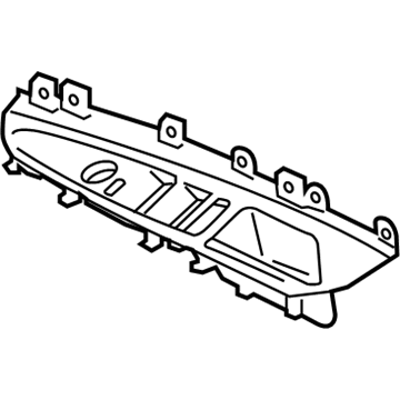 BMW 51417345945 Left Recessed Grip