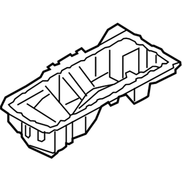 BMW X6 Oil Pan - 11137560308