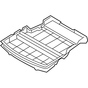 BMW 51476966738 Storage Troug Luggage Trunk Floor