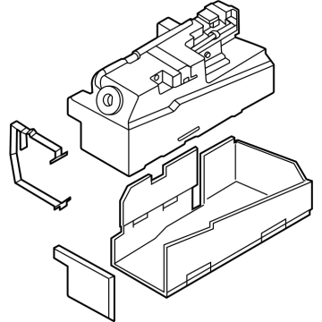 BMW 54347947287 ACOUSTIC INSULATION FOR HYDR