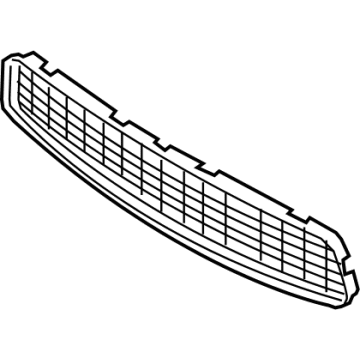 BMW 51118050494 Grille, Air Inlet, Middle