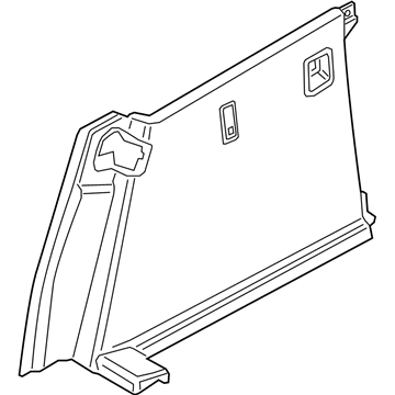 BMW 51477369418 RIGHT TRUNK TRIM