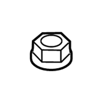 BMW 31316771889 Hex Nut With Flange