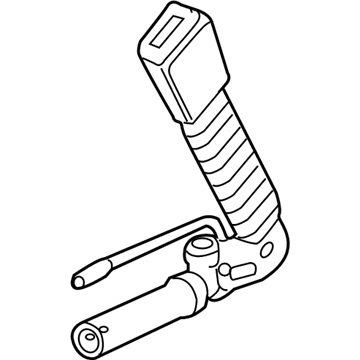 BMW 72119177772 Lower Belt With Right Belt Tensioner