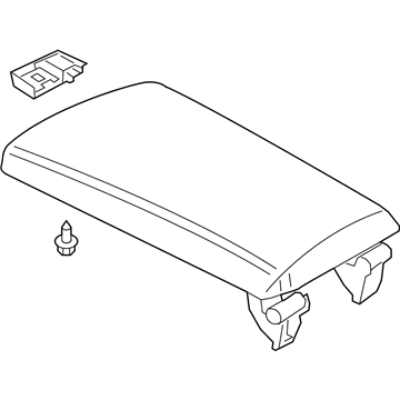 BMW 51169870470 CENTER ARM REST