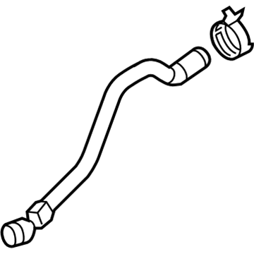 BMW M235i Radiator Hose - 17127648644