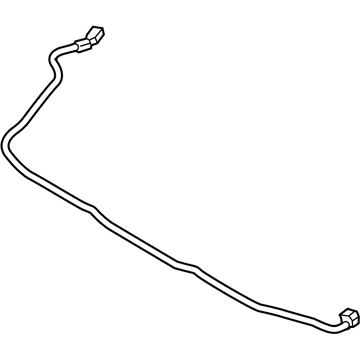 BMW 17128570061 Coolant Hose - Return Line